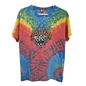 2011 Bristol Tennessee T-Shirt Adult M Used Tie Dye
